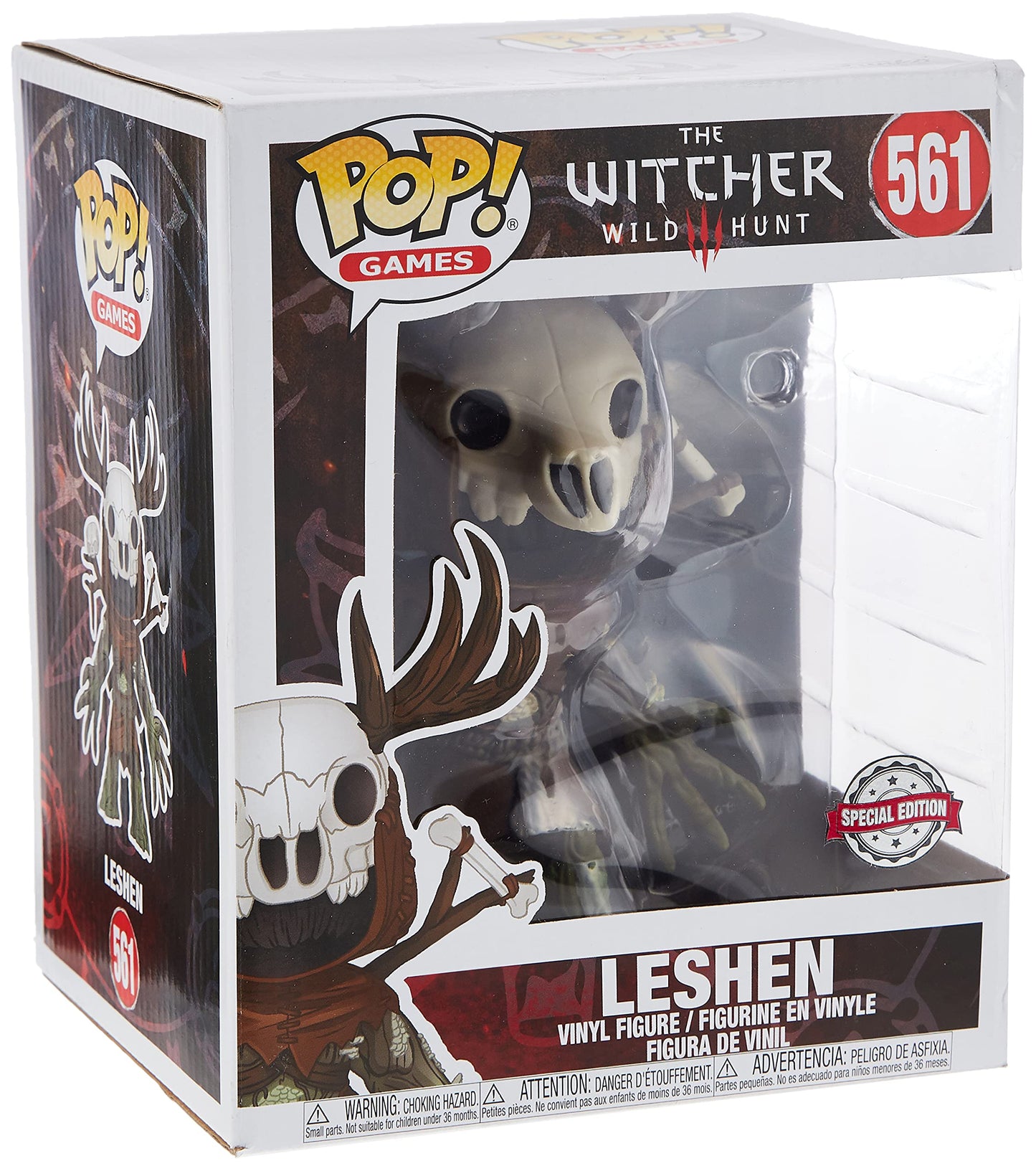 Funko Pop! Games Leshen 6 Inch Exclusive Vinyl Figure #561 - Multicolor, Collectible