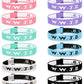 Shakalaka WWJD Bracelets Pack What Would Jesus Do Bracelets 12Pcs