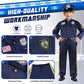 Joycover Police Officer Costume For Kids - Police Uniform For Kids, Kids Halloween Costumes For Boys Girls, Toddler Dress Up, Co