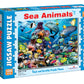 Creatives Sea Animals  100 Piece Jigsaw Puzzle | OceanThemed for Kids & Adults | Fun & Challenging Brain Game | Educational S