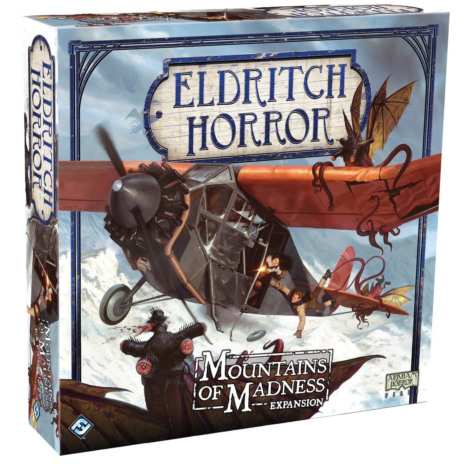 Eldritch Horror Mountains of Madness Board Game EXPANSION | Mystery Game | Cooperative Board Game for Adults and Family | Ages 1