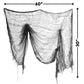 Halloween Creepy Gray Gauze Cloth - 60 x 30 (1 Count) - Perfect Indoor Hanging Decor for Spooky Atmosphere