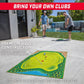 Gosports Mid-Size Chip N' Stick Golf Game - Includes 1 Game Mat, 8 Grip Golf Balls, And Chipping Mat