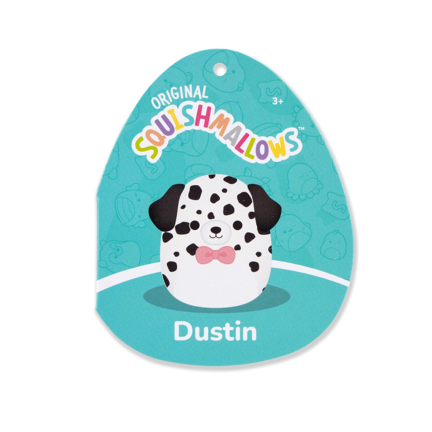 Squishmallows Original 20In Dustin The Dalmatian With Bowtie - Official Jazwares Plush (Jumbo)