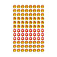 Trend Enterprises, Inc. Turkey Time superShapes Stickers, 800 ct