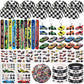 Joyvorite 120 Pcs Race Car Party Favors Set with Keychains Slap Bracelets Tattoo Stickers Wristbands Treat Boxes Treat Bags Stuf