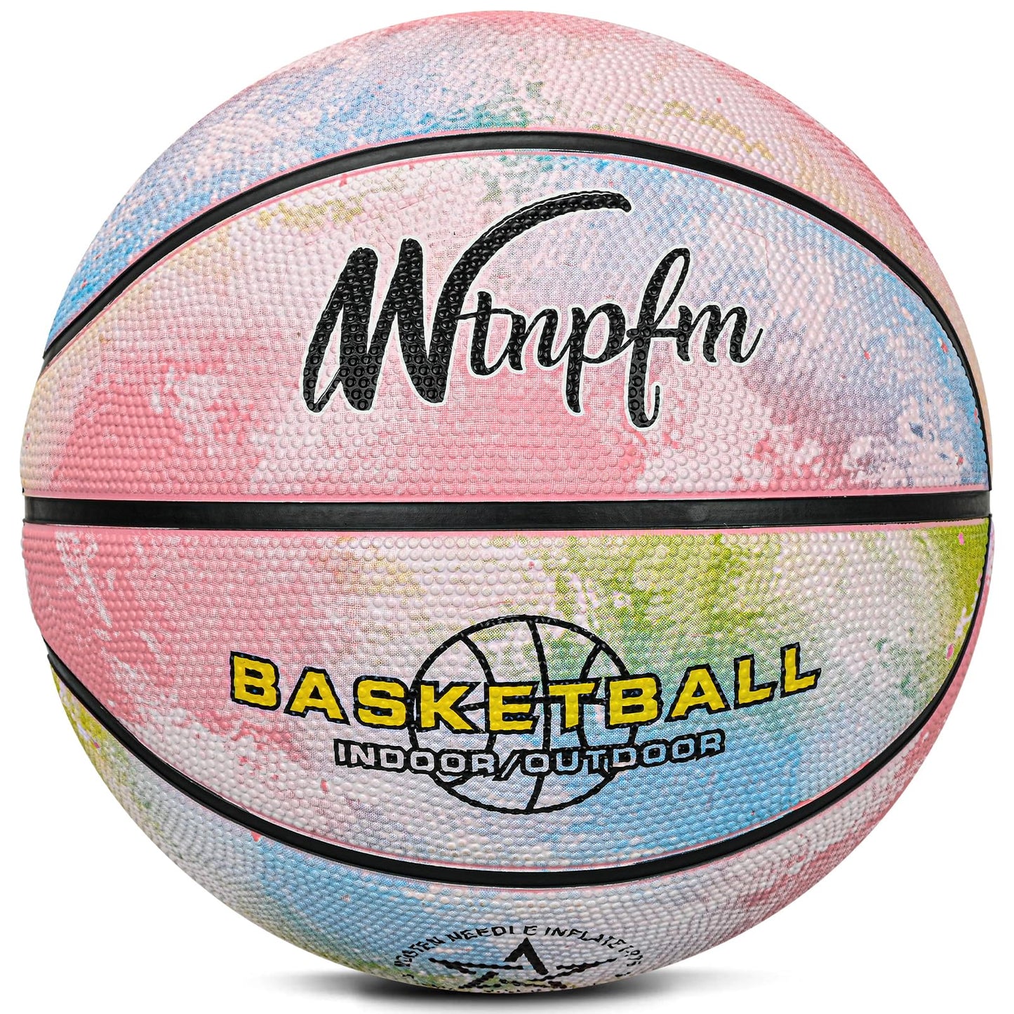 Wtnpfm Kids/Toddler Basketball For Age 1 2 3 4 5 6,Mini Basketball Size 3 (22-Inch) Game Play In & Outdoor For Little Girls And