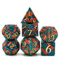 UDIXI Metal Dice Set, Dragon Scale D&D Metal DND Dice with Dice Pouch for Role Playing Games Dungeons and Dragons and Other Tabl