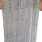 Dondor Enterprises Festive Metallic Beaded Necklaces (72 Pack, SILVER)