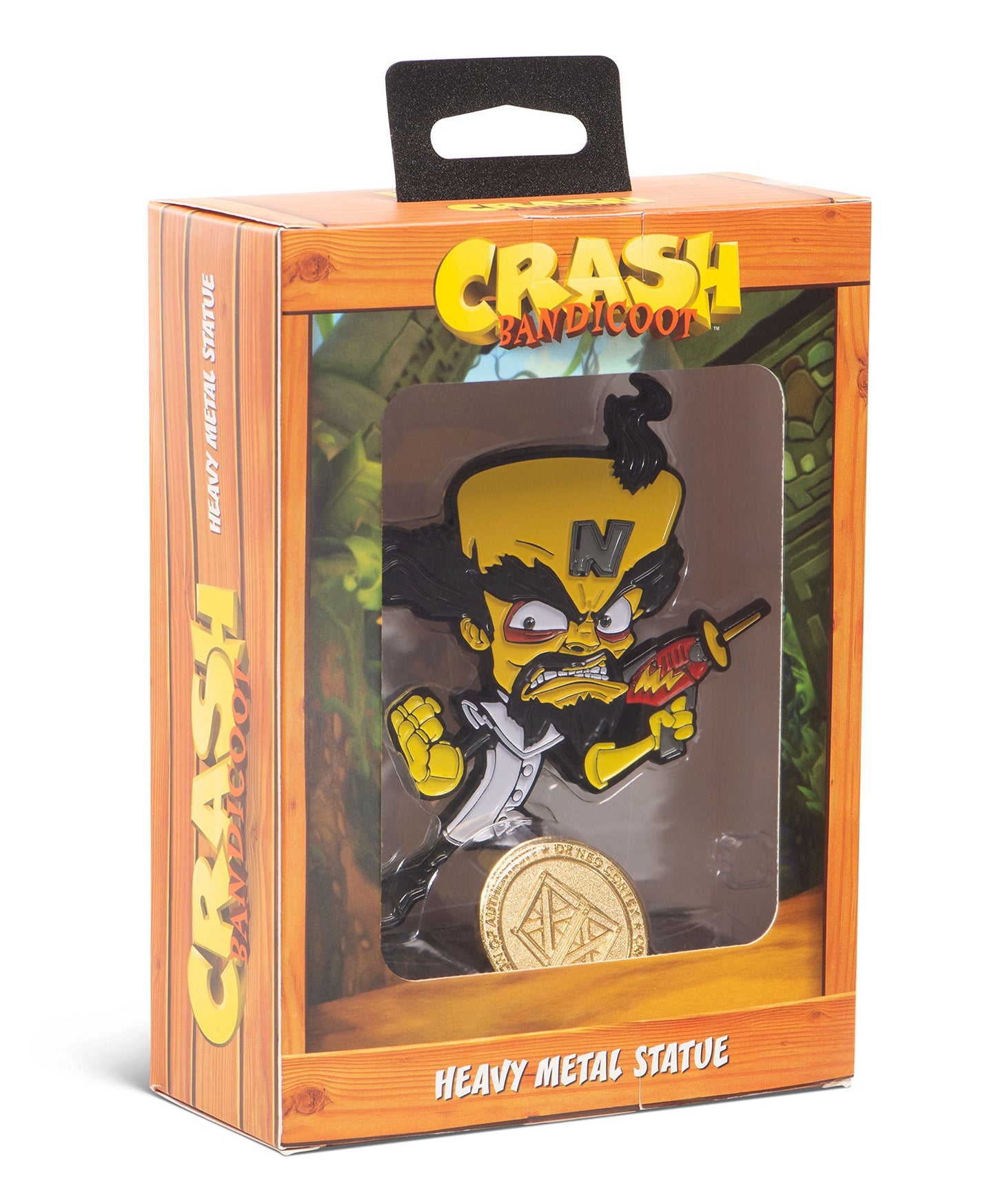Powera Powera Heavy Metal Crash Bandicoot Statue - Dr. Neo