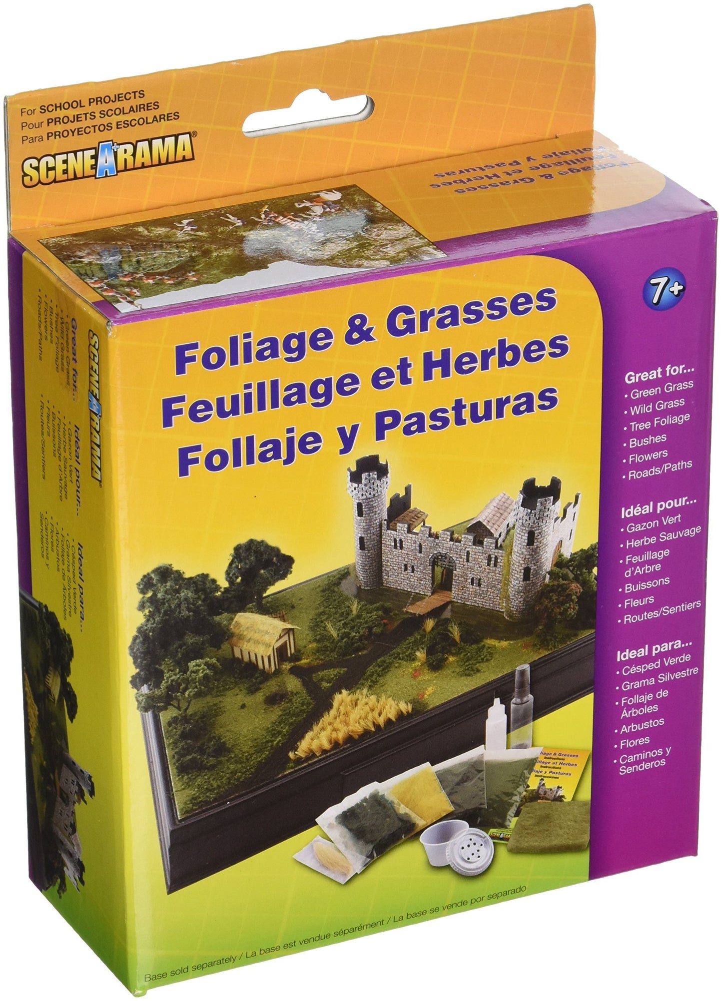 Woodland Scenics SP4120 Scene-A-Rama Foliage and Grasses Kit, Multicolor