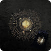 Crafterian Tarot Cloth And Bag Set Gold Foil (Gold Foil)