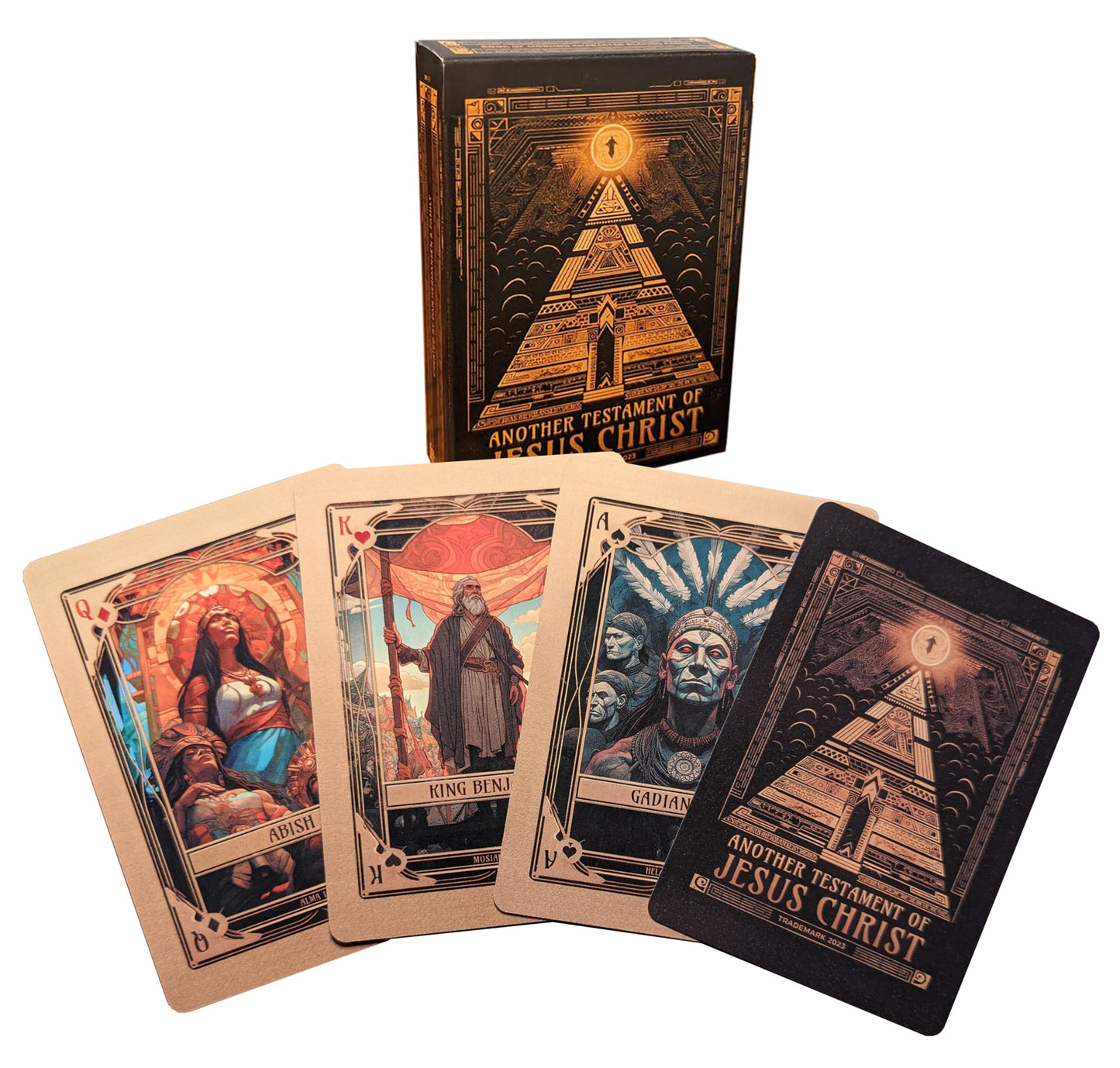 Generic Book of Mormon Character Playing Cards - 54 Iconic Characters with Beautiful Artwork, Made of Paper