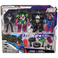 DC Comics  Metal Force Team Up Brainiac and Lex Luthor vs Batman and Superman Set  4-Inch Action Figures with limited availability Accessories  Includes Character Cards  Kids Toys of Boys Ages 4 and Up