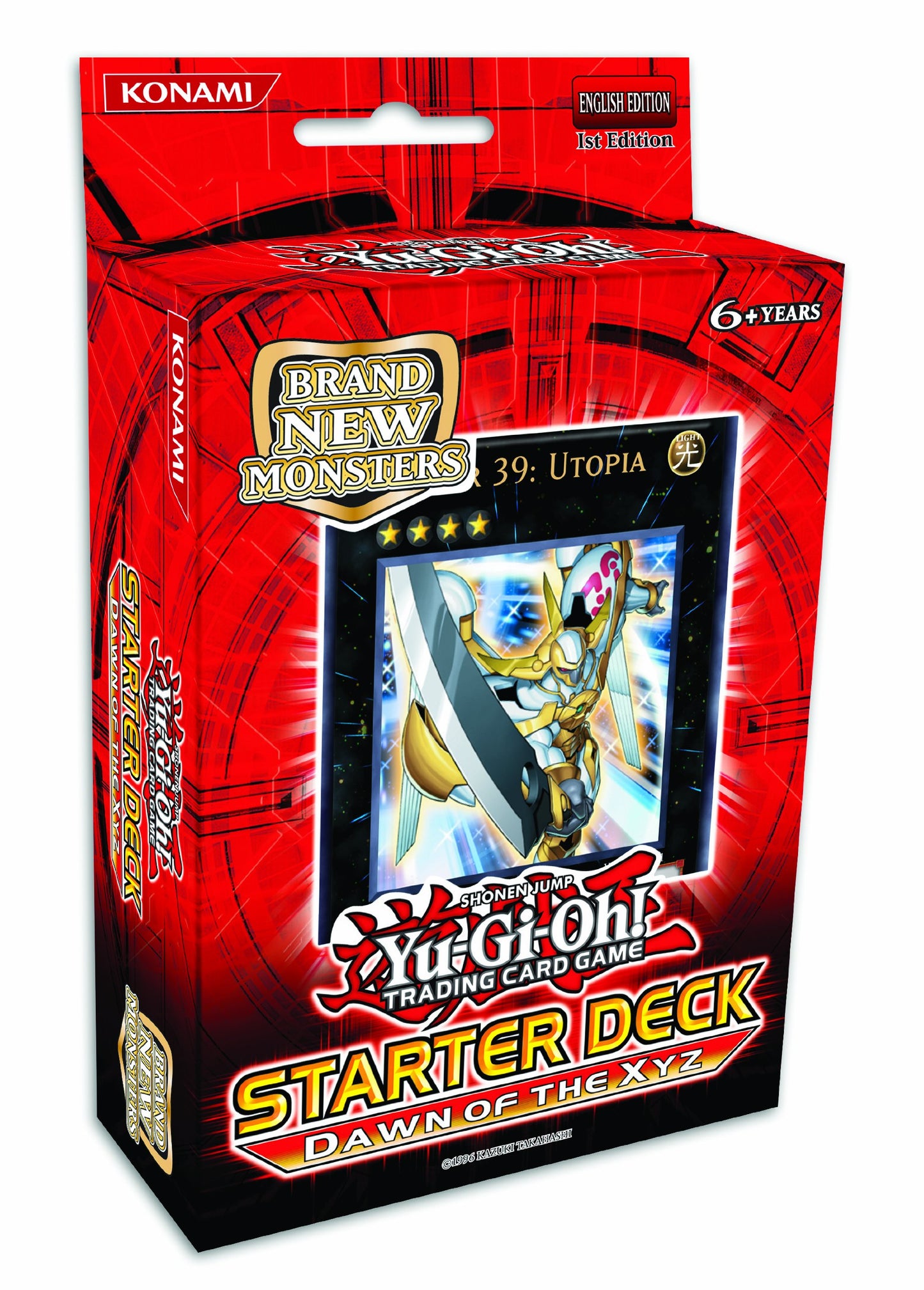 YU-GI-OH! ZEXAL 2011 Starter Deck - Dawn of The XYZ, Multicoloured, Model KON240267, New Monster Type