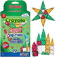 Createon Crayola Holiday Glitter Mini Pip Magnetic Tiles, Magnetic Kids’ Building Toys, Stem Learning Travel Toys For Boys And Girls, 27-Piece Set