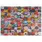 Color Bottle Cap Jigsaw Puzzles 1000 Pieces For Adults, Color Bottle Cap Puzzle, Impossible Difficult Challenge Puzzle,Quality A