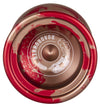 Duncan Toys Roadrunner Yo-Yo, Unresponsive Expert Level Yo-Yo, Concave Bearing And Aluminum Body, Red With Gold Splash