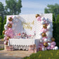 House Of Party Pink Balloons - Silver &Patel Pink Balloons Arch - Pink And White Balloon Garland Kit For Birthday Decorations, B