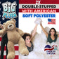 Big Plush Giant 5 Foot Customizable Teddy Bear Hand-Stuffed In Usa, Personalized & Ready To Hug In Big Box