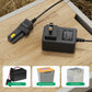 RVBOATPAT Power Wheel Charger 12 Volt with 12 AWG Wire Harness Connector 12V Power Wheel Battery Power Wheel Ride-on Toys