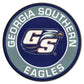 FANMATS 19622 Georgia Southern Eagles Roundel Rug - 27in. Diameter
