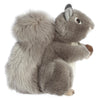 Aurora Miyoni Grey Squirrel Plush Toy - 8" Soft Polyester Stuffed Animal