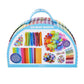 Kid Made Modern Rainbow Craft Kit - Bulk Arts & Crafts Supplies And Materials For Kids - 300+ Pieces Diy Art Box Case For Creative Projects (Ages 6+)
