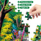 300 Piece Puzzle for mature-themeds Riverside Animal Puzzle for Kids Teen mature-themeds Spring Flower Landscape Jigsaw Puzzle 300 Piece Interlock Perfectly Letter on Back Family Activity Game Nights Gifts 20.5x15 in