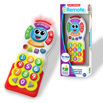 The Learning Journey Early Learning - On The Go Remote - Baby Remote Control Toy - Toddler Toys & Gifts For Boys & Girls Ages 3 Months And Up - Award Winning Toys