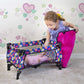Baby Doll Crib Set, Doll Pack N Play Bassinet Blanket & Carry Bag For Baby Doll Playpen Fits Up To 20' In Doll | Allows For Easy Compact Folding For Storage Toy Crib Doll, Excellent Pretend Play Gift