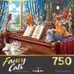 Roseart - Fancy Cats - Piano Lessons - 750 Piece Jigsaw Puzzle For Adults