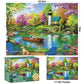 500 Piece Puzzle for mature-themed Large Piece Lake Landscape Puzzle for Kids Teen mature-themeds Unique Fun Dog Jigsaw Puzzle Challenging Family Activity Game Gift for Family  Friends  Men  Women  Seniors 20.5*15 In