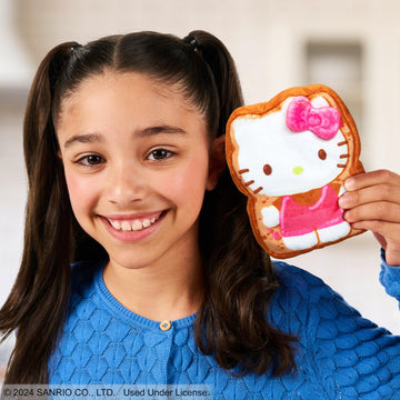 Cookeez Makery Hello Kitty And Friends Toasty Treatz Toaster | Squishy, Scented Plush Surprise | Pop-In-Bread, Pop-Up Plush | 6