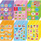 Summer Stickers For Kids Teachers, Ocean Beach Stickers Hawaiian Ice Cream Stickers Bulk For Scrapbooking Water Bottles Summer Luau Hawaii Beach Party Decorations School Classroom Party Supplies