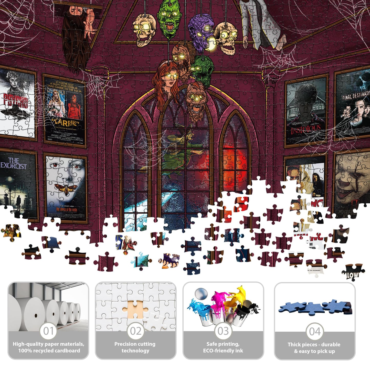 Taozi&Lizhi Jigsaw Puzzles For Adults 1000 Piece, Party Supplies Unique Christmas Birthday Gifts For Kids And Teenagers, Puzzle
