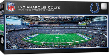 Masterpieces 1000 Piece Sports Jigsaw Puzzle - Nfl Indianapolis Colts Center View Panoramic - 13'X39'