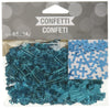 Creative Converting 024029LX Embossed Blue Cross Confetti