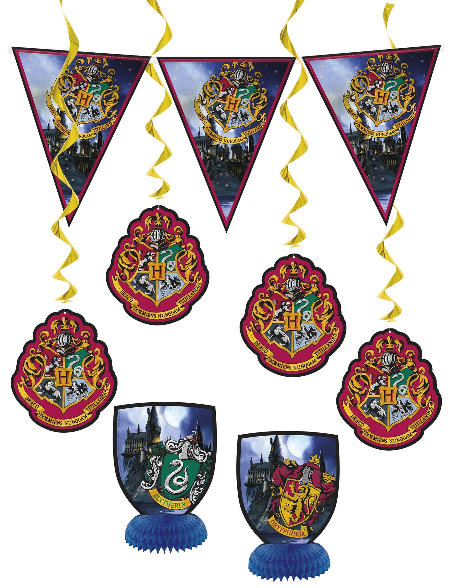 2 pack Harry Potter Party Decoration Kit, 7pc each