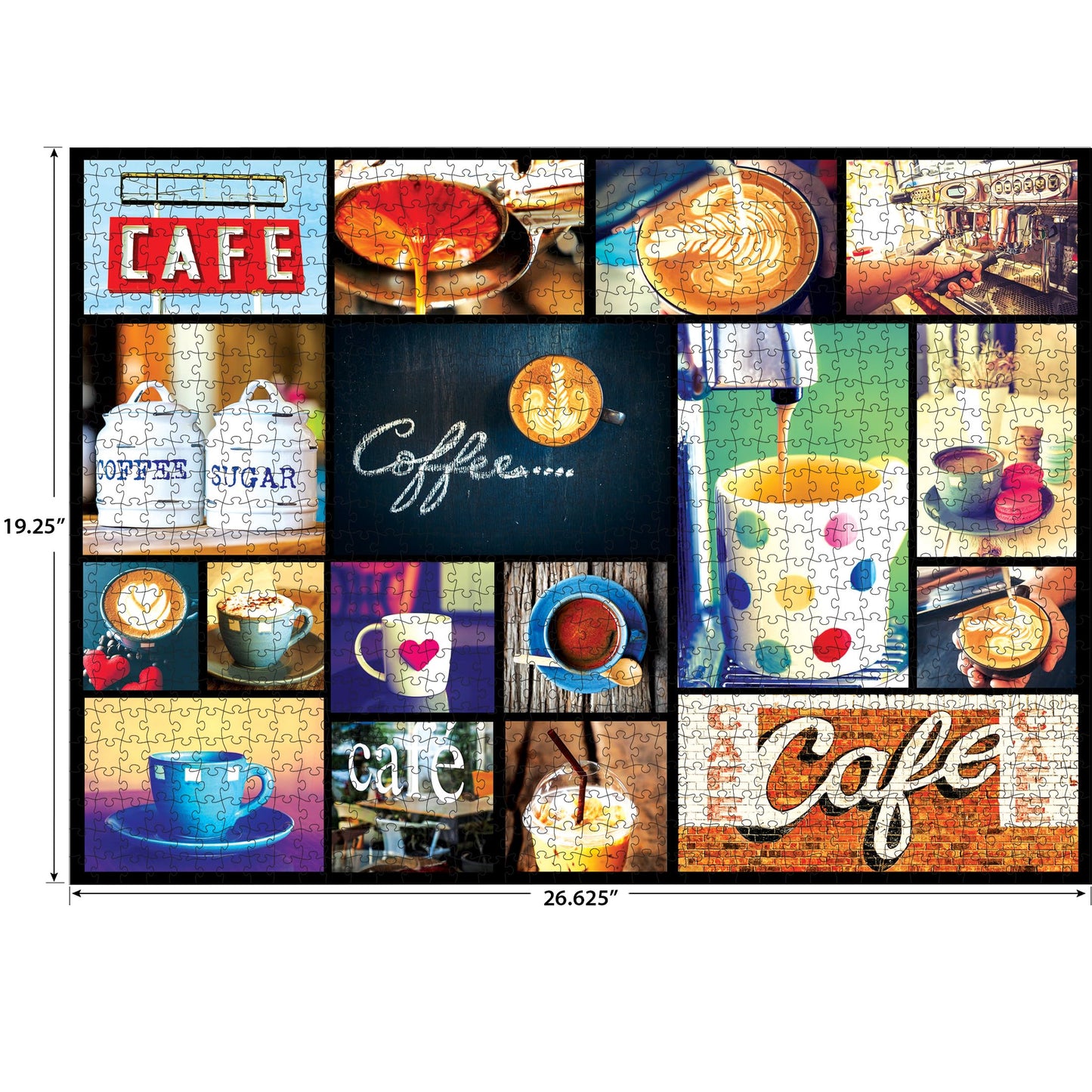 Roseart - Kodak Premium Cork - Coffee - 1000 Piece Jigsaw Puzzle For Adults