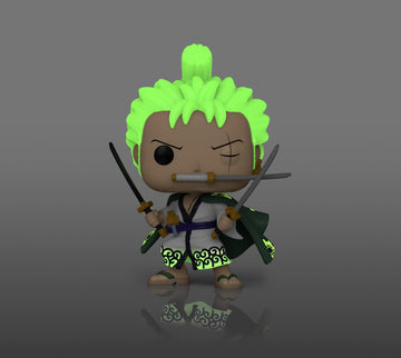 Funko Pop! Animation One Piece Roronoa Zoro (Glow In The Dark), Exclusive