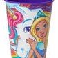 American Greetings Barbie Party Supplies, 16 oz. Plastic Party Cups (8-Count)
