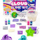 Girlzone Cosmic Cloud Slime Kit, Premade Galaxy Slime Kit For Girls With Slime Glitter And Inks, Slime Fun Straight Out Of The T