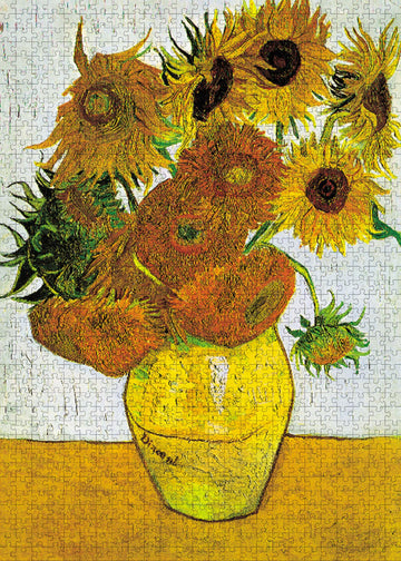 Yogeon Game 1000 Pieces Jigsaw Puzzle Fine Art Collection Toy Van Gogh Sunflowers