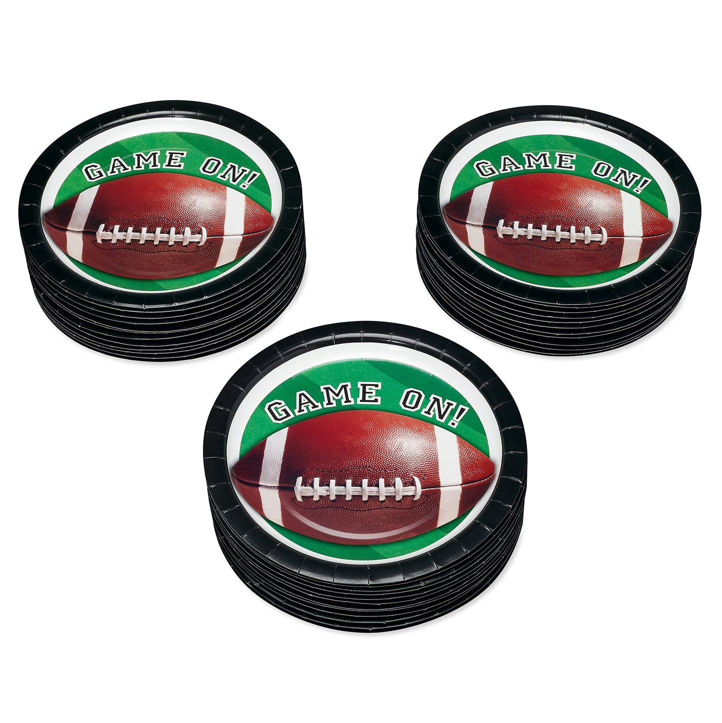 American Greetings Football Party Supplies, Football Dinner Plates (36-Count)