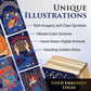 Wyspell Blue Starlight Tarot Deck: Starry Sky-Inspired Tarot Cards With Guide Book - Unique Tarot Cards Set- Tarot Cards For Beginners