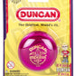 Duncan Toys Imperial Yo-Yo, Beginner Yo-Yo With String, Steel Axle And Plastic Body, Fuschia