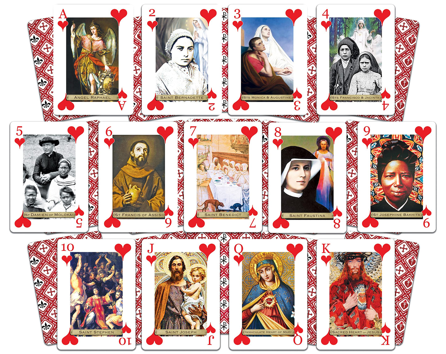 Holy Playing Cards: Saints Edition | Premium Card Deck Featuring The Saints