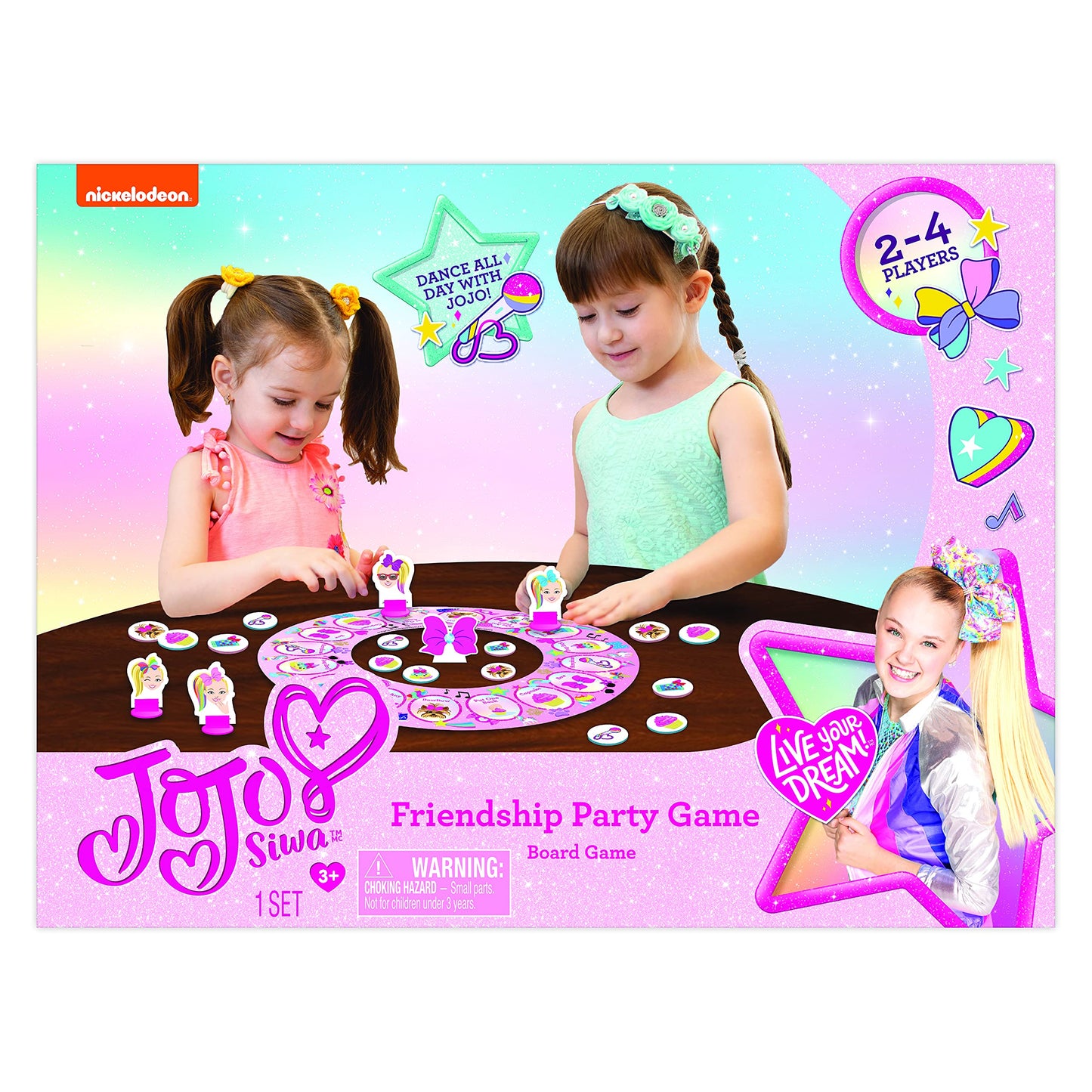 Tcg Toys Jojo Siwa Friendship Party Multi-Player Kids Game