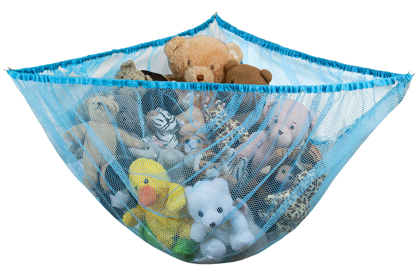 Handy Laundry Jumbo Toy Hammock - Organize Stuffed Animals Or Children'S Toys Looks Great With Any D  Cor While Neatly Organizin